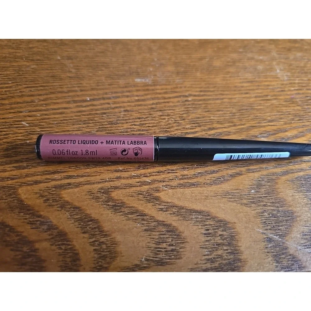 Rimmel Lip Art Graphic‎ Liner + Liquid Lipstick - 760 Now or Never, 0.06 fl oz